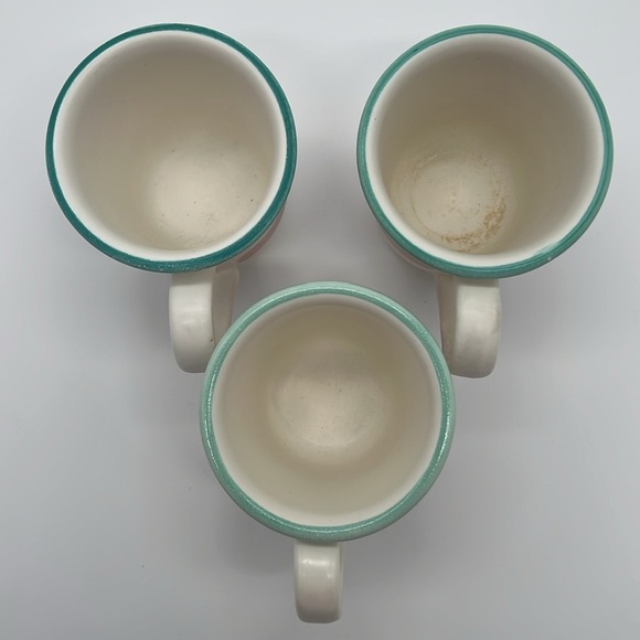 Southwest Style Stoneware Mugs Mirage by Treasure Craft (Set of 3) - Picture 7 of 10